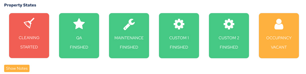 BeHome247 vacation rental cleaning Status management